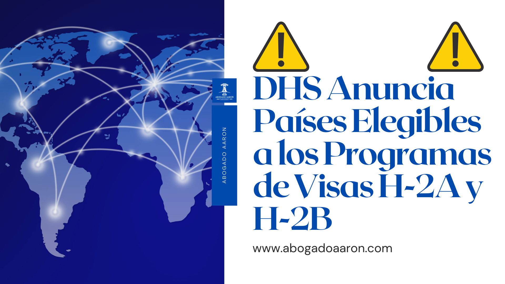 La DHS anuncia los países para Visa H-2A y H-2B
